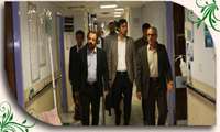 بازدید دکتر واعظی از اورژانس مراکز آموزشی درمانی دانشگاه علوم پزشکی رفسنجان