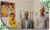 بازدید سفرای کشورهای حامی پناهندگان از مرکز خدمات جامع سلامت