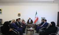دیدار سرپرست دانشگاه علوم پزشکی با امام جمعه رفسنجان 