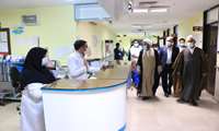 دیدار شبانه از بخش های بیمارستان های رفسنجان به بهانه روز پرستار 