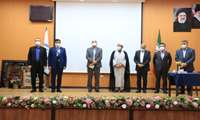 ایین تکریم و معارفه توسعه مدیریت و منابع و فرهنگی دانشجویی  دانشگاه علوم گزشکی رفسنجان 