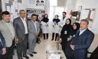 تقدیر نماینده مجلس شورای اسلامی و رئیس آموزش و پرورش از پرستاران بیمارستان مرادی 