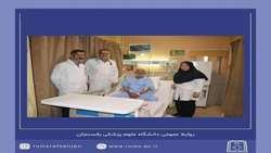بیمار ۷۳ ساله بار دیگر طعم شیرین زندگی را چشید