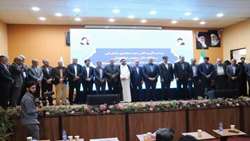 مراسم تکریم رئیس پیشین و معارفه سرپرست دانشگاه علوم پزشکی رفسنجان 