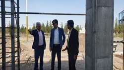 بازدید رئیس دانشگاه علوم پزشکی رفسنجان از پروژه‌های عمرانی پردیس دانشگاه