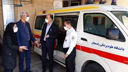 قول مساعد خرید یک دستگاه آمبولانس برای زایشگاه نیک نفس رفسنجان 